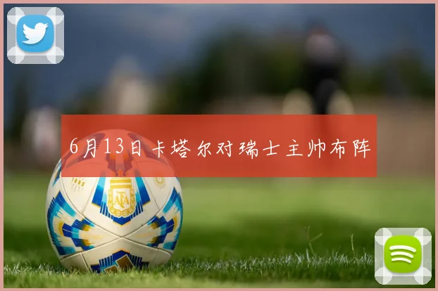 6月13日卡塔尔对瑞士主帅布阵