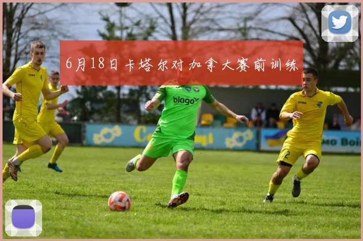 6月18日卡塔尔对加拿大赛前训练